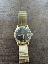 RODANIA 30 JEWELS AUTOMATIC INCABLOC SWISS MEN'S DATE RETRO Working Perfectly !