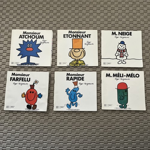 Lot livres monsieur madame - monsieur,