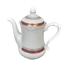 JOLIE CAFETIERE EN PORCELAINE DE POLOGNE WLOCLAWEK