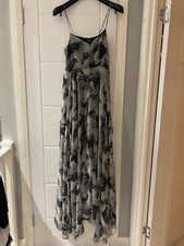 Religion Olsen maxi dress in grey shades 14 see pics and description