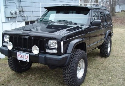 Jeep cherokee spoiler toit - cherokee, xj