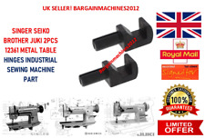 Singer Seiko Brother Juki 2PCS Métal Table Charnières Industriel Couture À Pièce