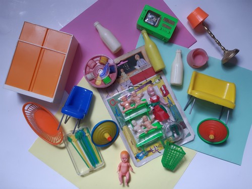 Jouets poupées vintage - , école