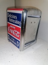 Distributeur de serviettes Coca-Cola vintage style diner américain - Métal...