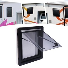Fenêtre baie articulé Push Out Aluminium Camping-car Remorque Caravane 450x500mm