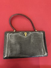 Vintage Luxury Lizard Skin Handbag
