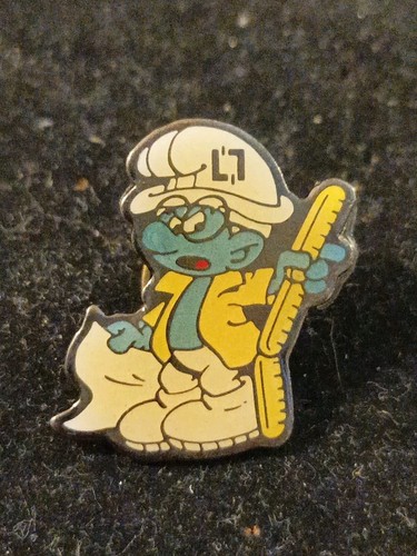 Pin schtroumpf legrand - bd,