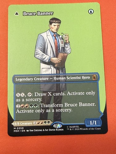 Mtg marvel bruce banner - mtg,