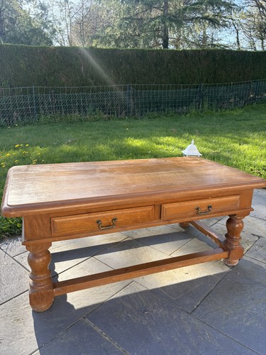 Table basse bois massif - bois,