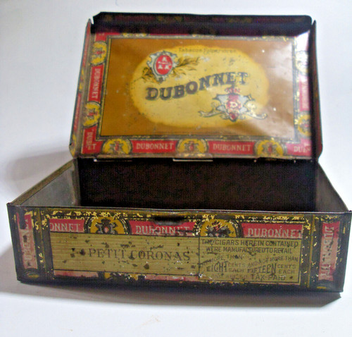 Dubonnet boite métal cigares - dubonnet,