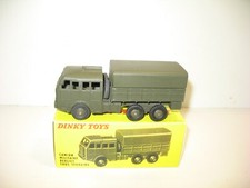 DINKY TOYS Berliet 6X6 Military Truck Version 2 with Ref 80D, Solid Rims S