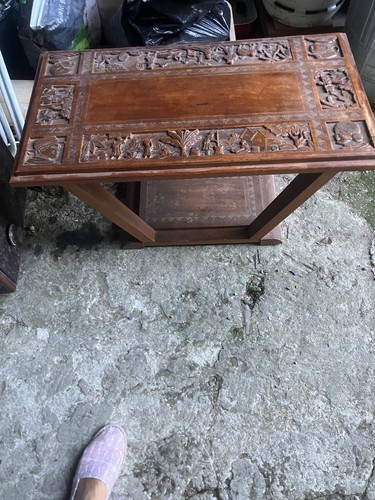 Table basse ancienne bois - ancienne, en
