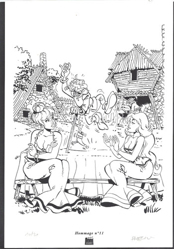 Meynet hommage asterix de - hommage, a