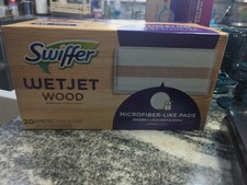 Swiffer Wet Jet Wood Mopping Pads Refill Opened Box 18 Pads