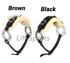 Brown/Black Hackamore Bitless