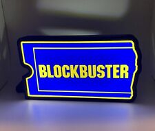 Light Up Blockbuster Video Decoration 3d Printed Sign Extra Large XL 9” Wide