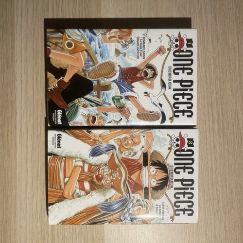 Glénat one piece tome - one, x2
