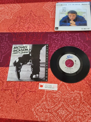 45t michael jackson dirty - michael, "dirty