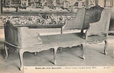 Postcard Chaise Lounge Louis XV era