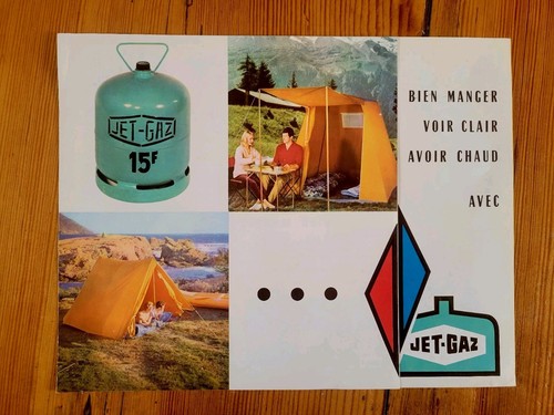 Publicité papier jet gaz - papier,