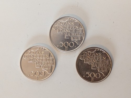 Lot pieces 500 francs - pieces,