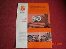 OLD ADVERTISING LEAFLET FOOD IMPORTED BY KUHN