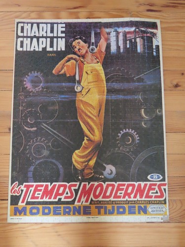 Affiche puzzle charlie - affiche,