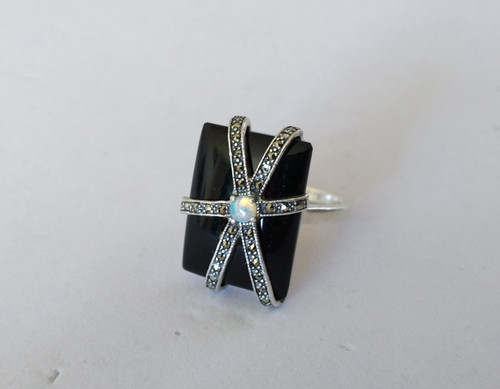 Bague cocktail vintage - bague,
