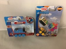 1 Thomas & Friends Track Master Metal Engine Diecast Train & 1 Pack of 3 minis