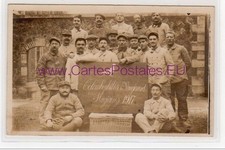 PARIS: photo card of pigeon fanciers by Vaugirard (section 1917 - military)