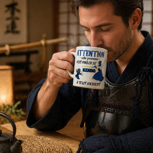 Mug humoristique kendo - mug,