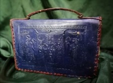 Sac À Main En Cuir Gauffré