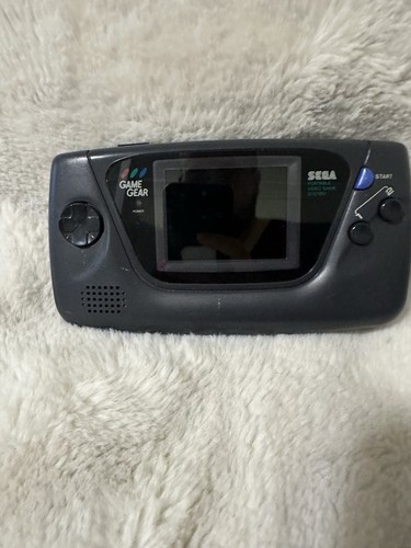 Sega game gear console noire - game,