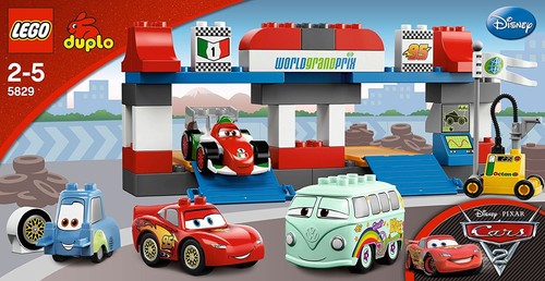 Lego duplo disney car - disney, 5829