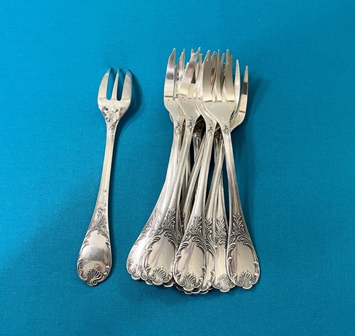Cake forks christofle model - cake,