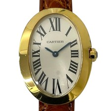 Cartier Baignoire SM W8000009 K18YG Quartz #648