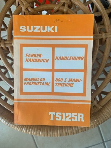 Suzuki ts125r manuel deutsch - ts125r,
