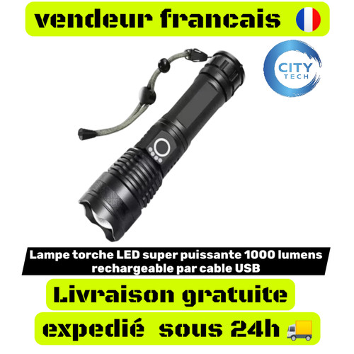 Lampe torche led - lampe, super