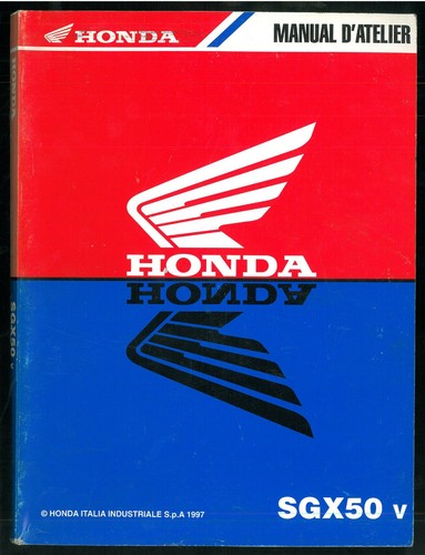 Revue atelier honda - revue, scooter