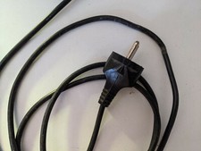 Mazda Lita Lamp Part Cable + Electrical Wire Plug Black 2 Meters.