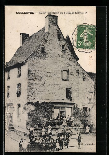 Cpa couleuvre maison - cpa, couleuvre,