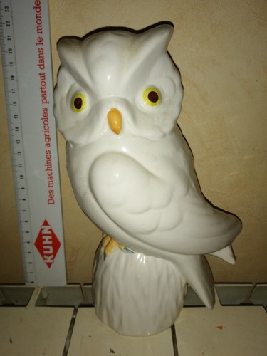 Chouette hibou porcelaine - hibou,