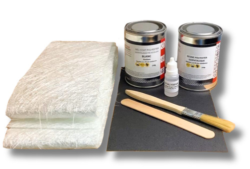 Kit réparation polyester - de,