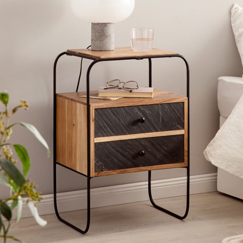 Finebuy table chevet bois - de,