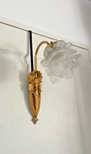 Ancien Applique Murale Doré