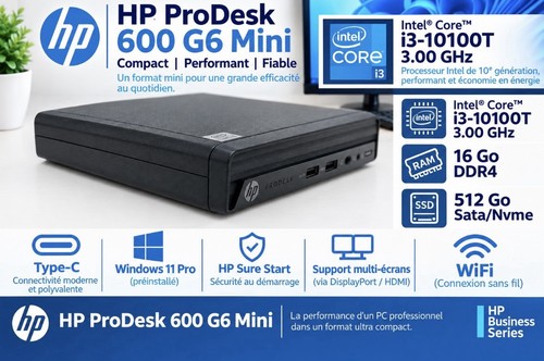Prodesk 600 mini pc - g6,