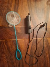 Pompe et épuisette aquarium