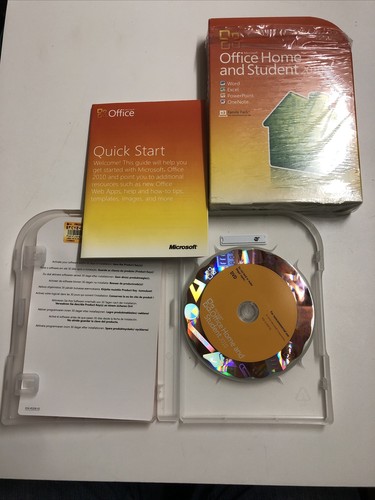 Microsoft office 2010 - home, and