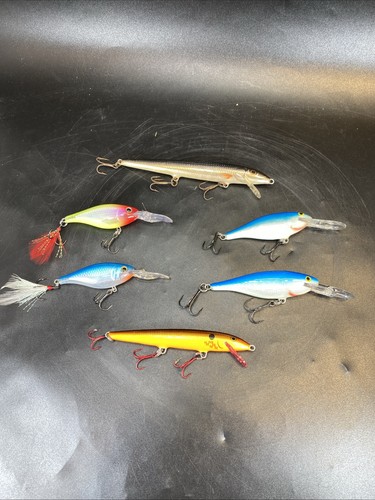 Lot hard plastic fishing - lot,