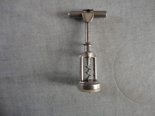 Ancien tire bouchon acier - ancien,